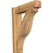 Ekena Millwork Funston Rough Sawn Craftsman Outlooker, Western Red Cedar, 6"W x 24"D x 28"H OUT06X24X28FST04RWR - alternate 1